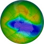 Antarctic Ozone 2003-10-31